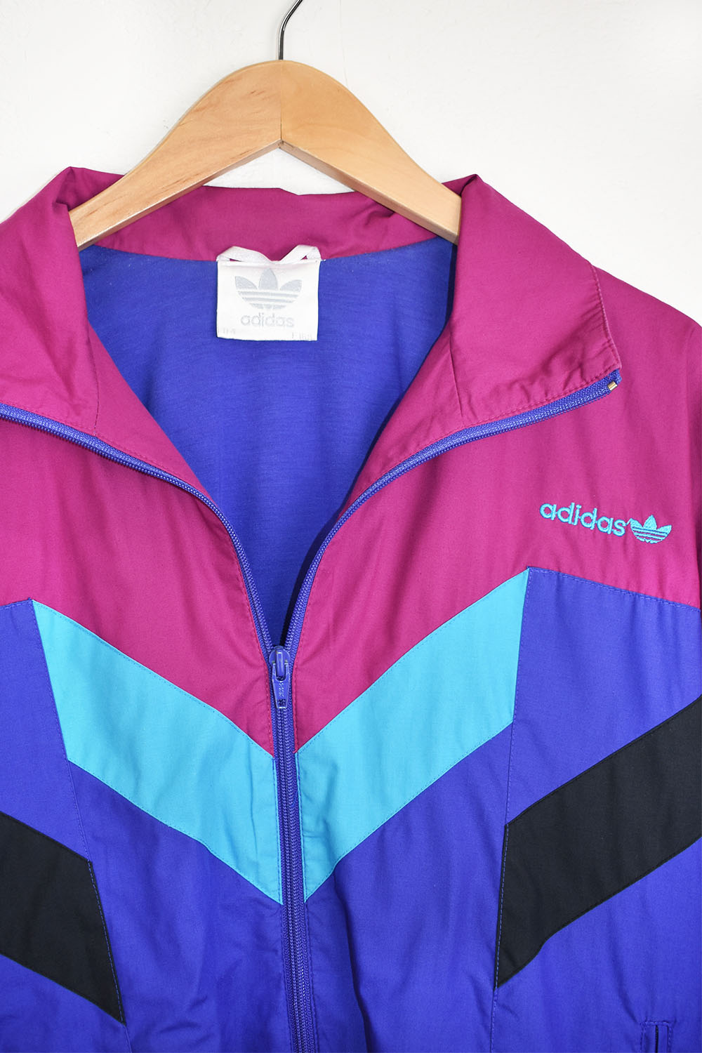 Adidas Trainingsjacke pink lila Vintage Emde