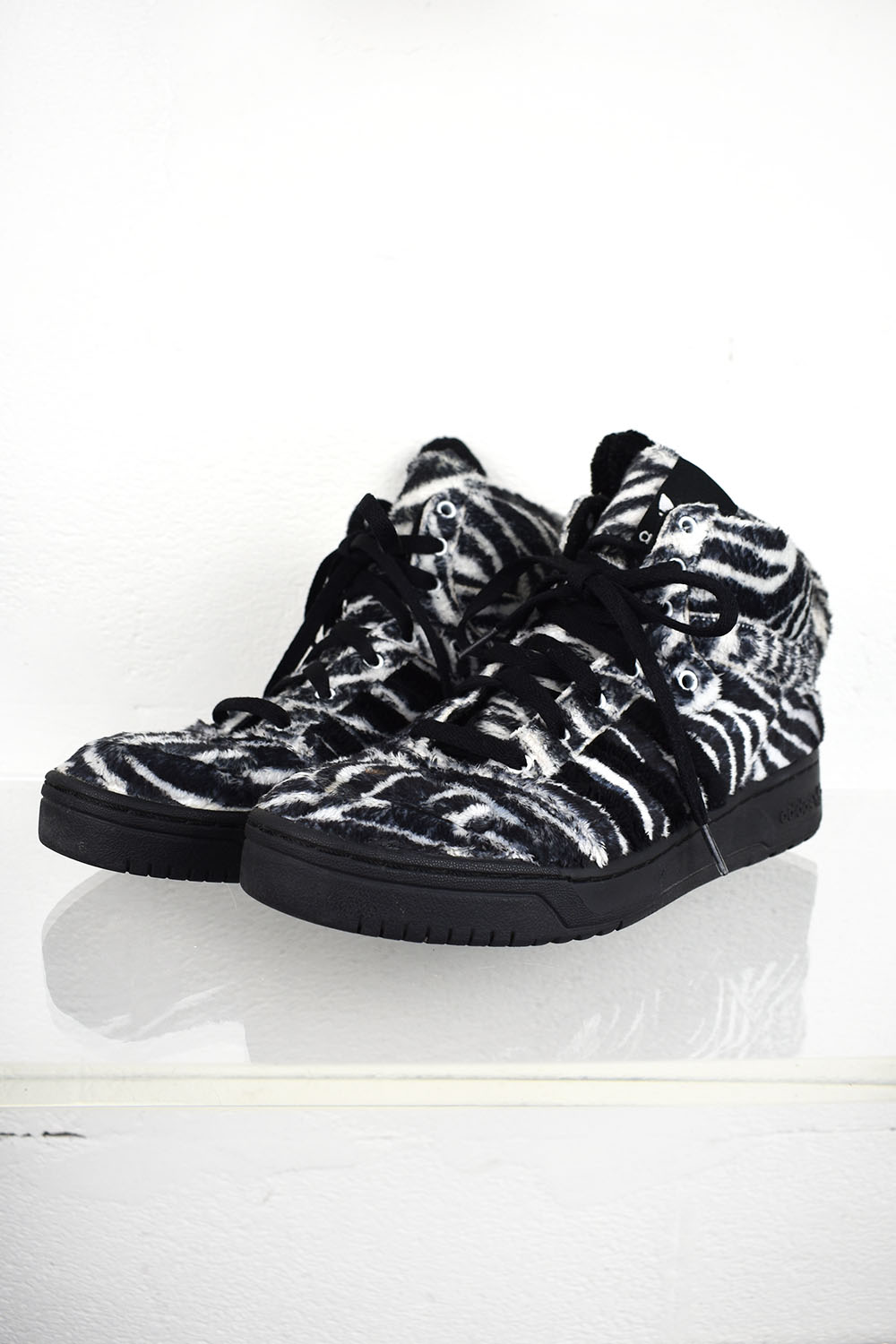 Zebra Schuhe Adidas Jeremy Scott GroBe 42 2 3 Vintage Emde